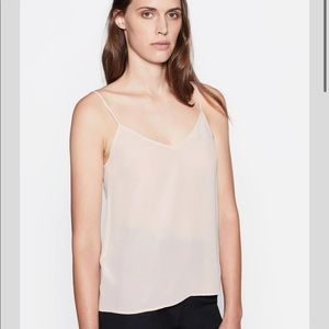 Equipment Laila silk cami S New Nude